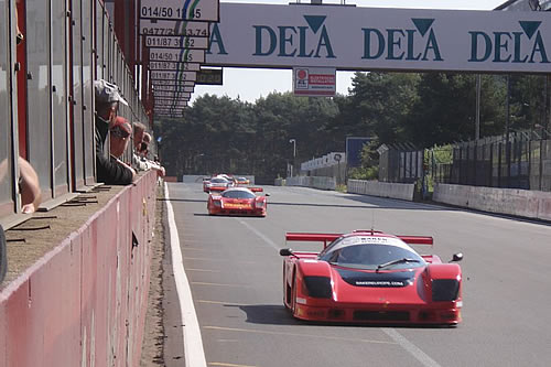 Begin van de race